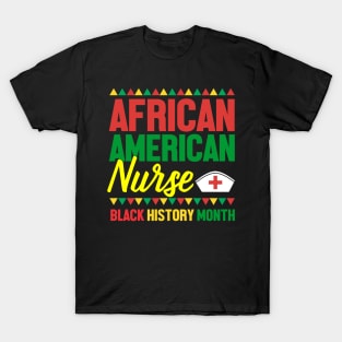 African American Nurse T-Shirt